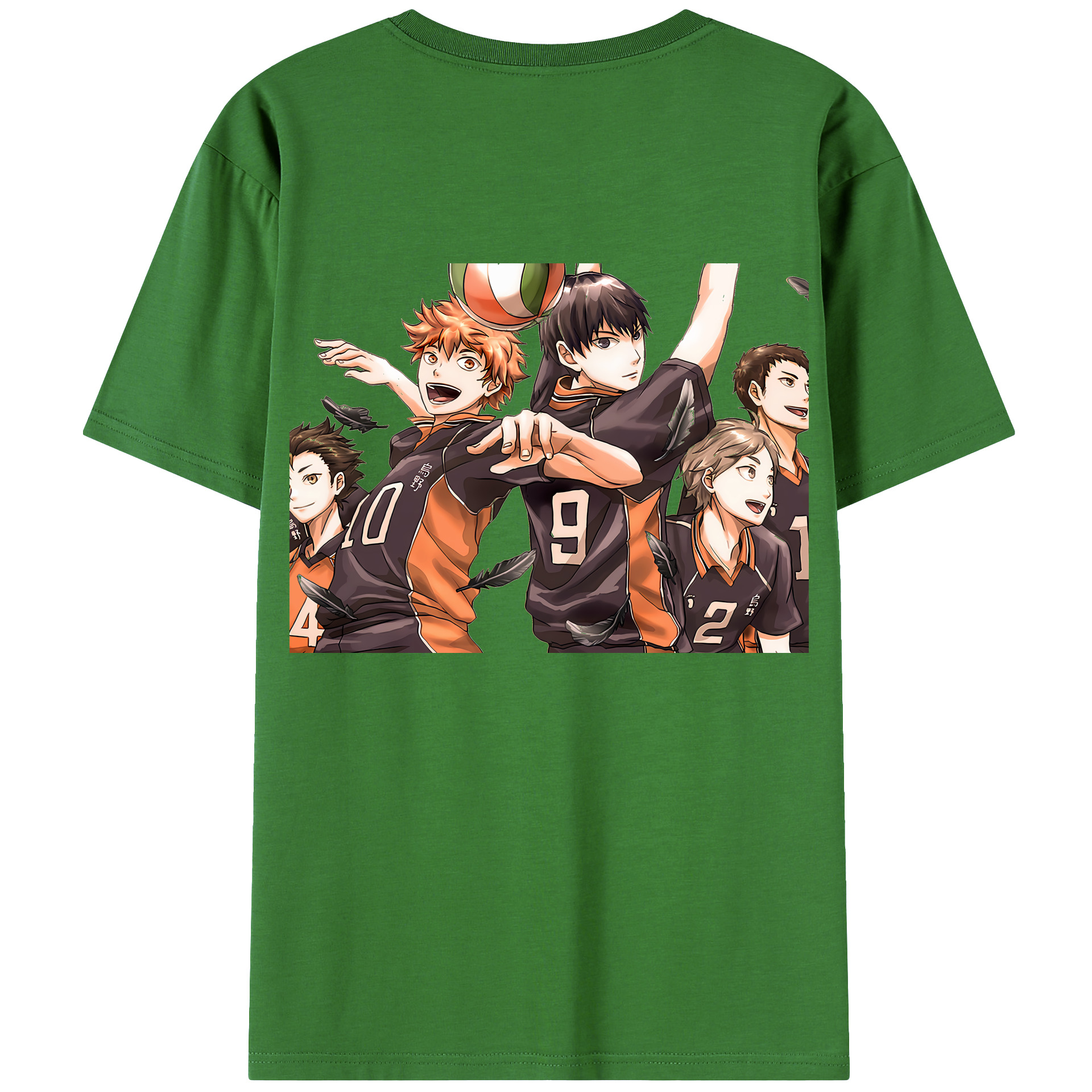 （画像用） ハイキュー!! Haikyu!! レディース半袖Tシャツ(バックプリント)